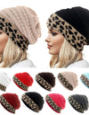 Leopard Thick Fleece Winter Beanie - Fashion Damsel