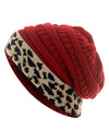 Leopard Thick Fleece Winter Beanie - Fashion Damsel