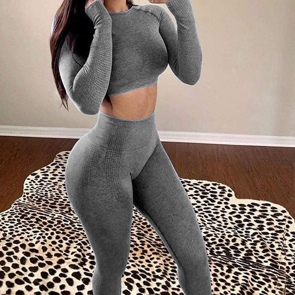 Yoga Pants Sports Tracksuit