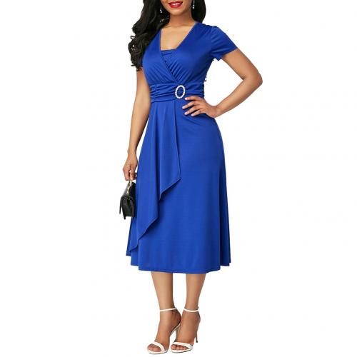 Plus Size Swing Midi Dress - Fashion Damsel