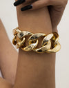 Retro Style Twist Thick Chain Bracelet - Fashion Damsel
