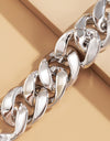 Retro Style Twist Thick Chain Bracelet - Fashion Damsel