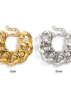 Retro Style Twist Thick Chain Bracelet - Fashion Damsel