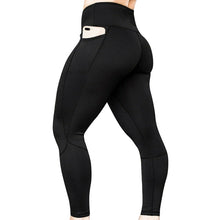 将图片加载到图库查看器，High Waist Yoga Pants with Phone Pocket - Fashion Damsel
