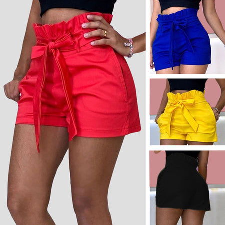 5XL Plus Size High Waist Casual Shorts
