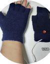 Waterproof USB Electric Double-Sided Heating Glove Mittens With Adjustable Temperature