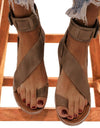 Gladiator Lace Up Sandals - Fashion Damsel