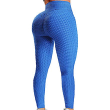 將圖片載入圖庫檢視器 High Waist Textured Gym Workout Leggings
