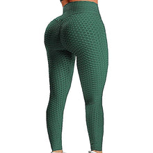 將圖片載入圖庫檢視器 High Waist Textured Gym Workout Leggings
