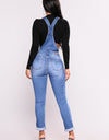 Overalls Jumpsuit Blue Denim Jeans - Fashion Damsel