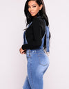 Overalls Jumpsuit Blue Denim Jeans - Fashion Damsel