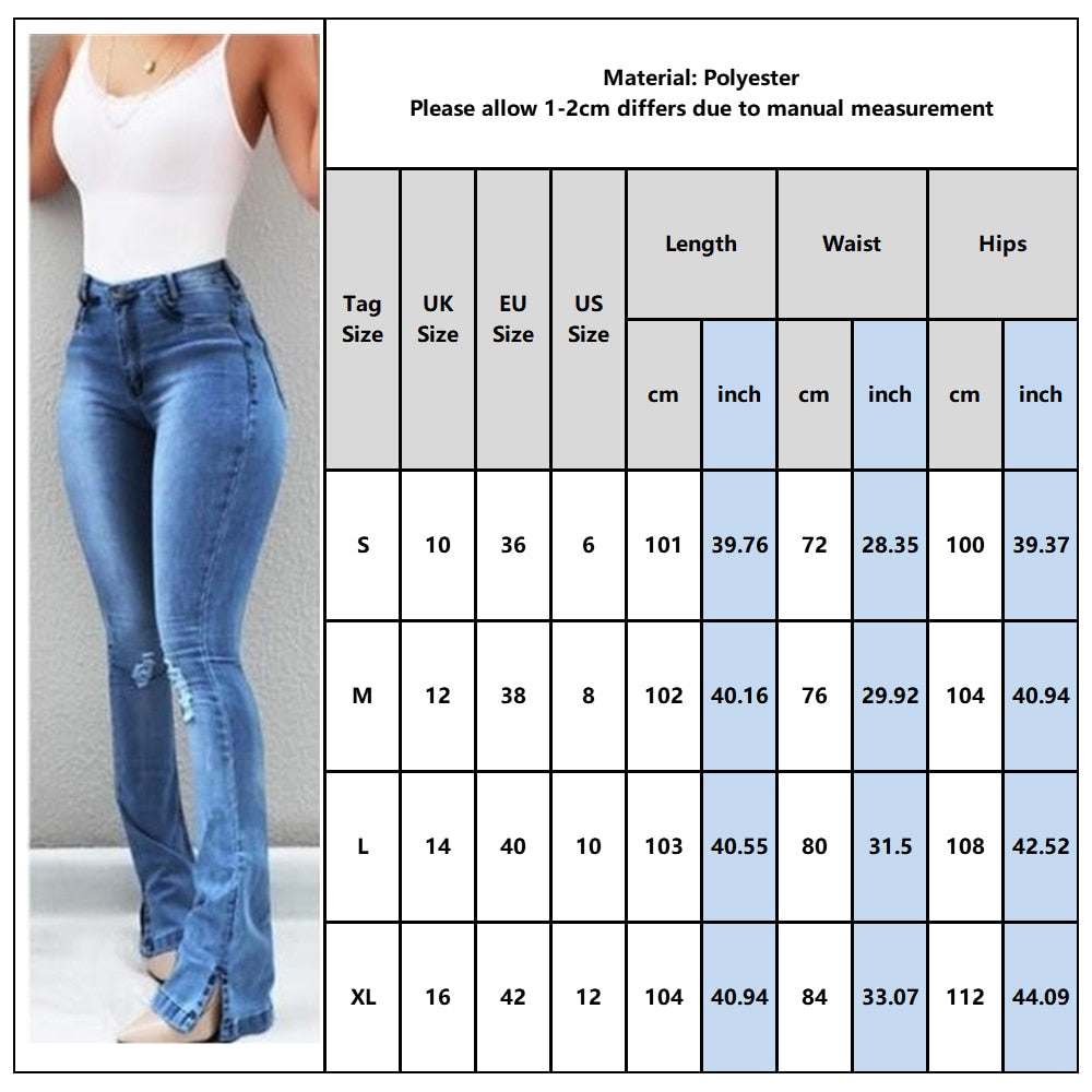 High Waist Streetwear jeans - Fashion Damsel