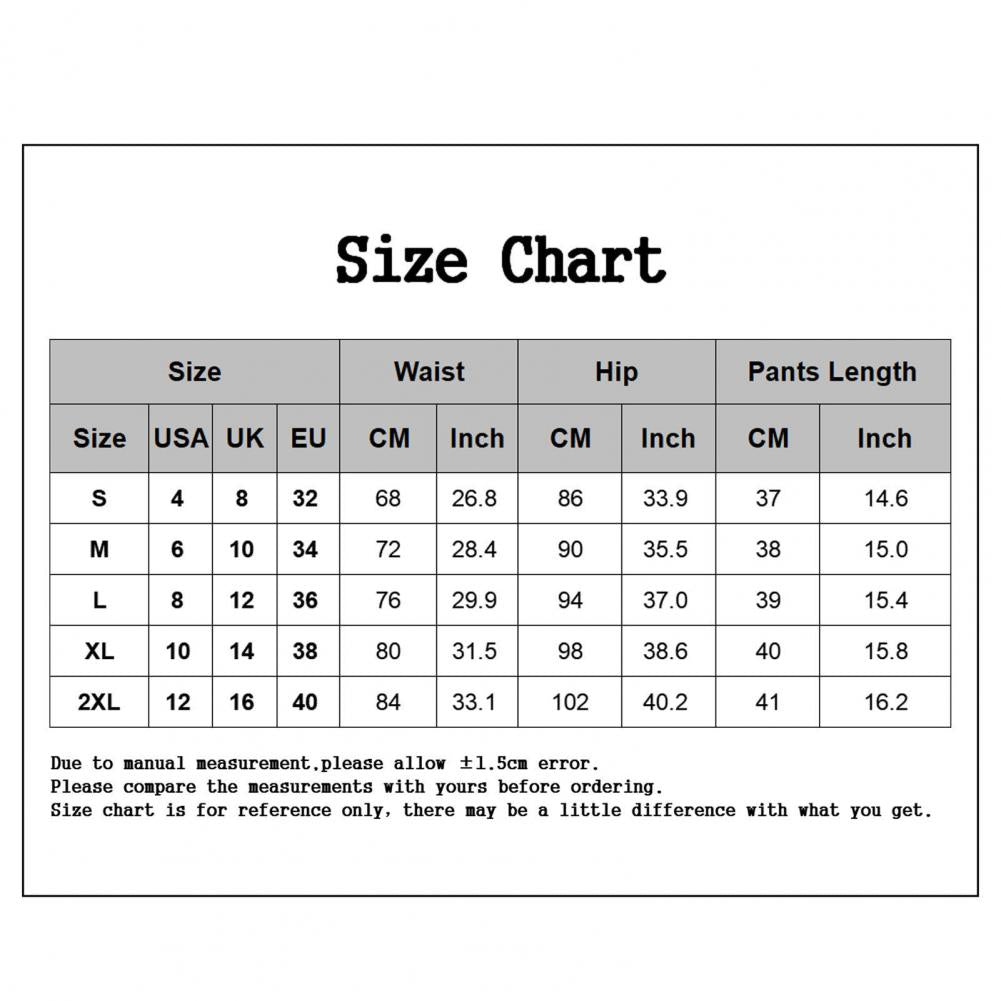 High Waist Solid Color Office Shorts