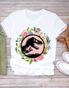 Cartoon Super Mom Life T-Shirt