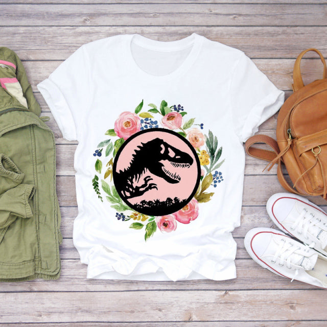 Cartoon Super Mom Life T-Shirt