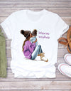 Cartoon Super Mom Life T-Shirt