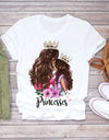 Cartoon Super Mom Life T-Shirt