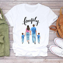 Load image into Gallery viewer, Cartoon Super Mom Life T-Shirt
