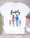 Cartoon Super Mom Life T-Shirt