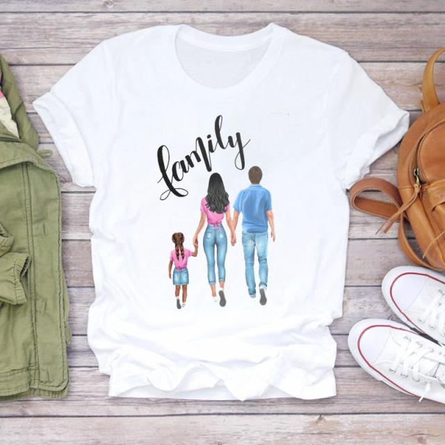 Cartoon Super Mom Life T-Shirt