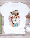 Cartoon Super Mom Life T-Shirt