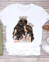Cartoon Super Mom Life T-Shirt