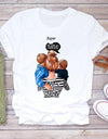 Cartoon Super Mom Life T-Shirt