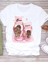 Cartoon Super Mom Life T-Shirt