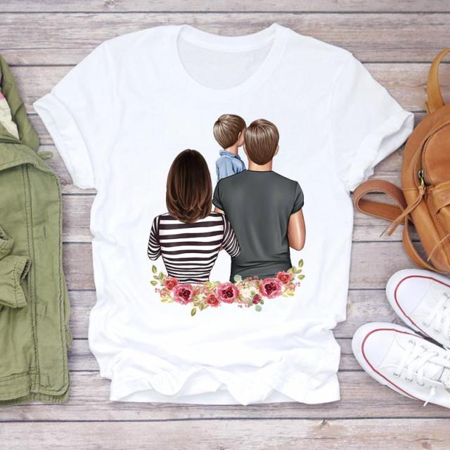 Cartoon Super Mom Life T-Shirt
