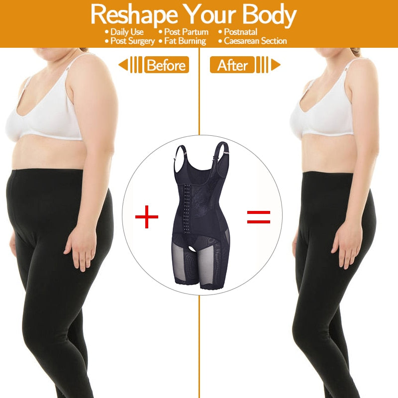 Women's Waist Trainer Shapewear Bodysuit