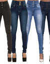High Waist Streetwear jeans - Fashion Damsel