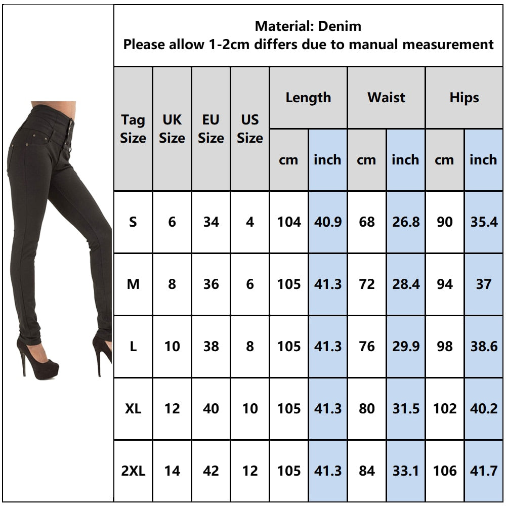 High Waist Streetwear jeans - Fashion Damsel