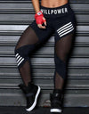 High Waist Mesh Patchwork Sports leggings