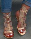 Rhinestone Butterfly Flat Sandals - Fashion Damsel