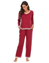 Autumn And Winter Sleepwear set - Fashion Damsel
