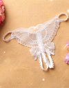 Lace Panties Butterfly Hollow Thong