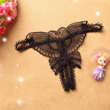 Charger l&#39;image dans la galerie, Lace Panties Butterfly Hollow Thong
