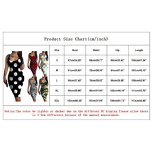 Load image into Gallery viewer, Printed Sleeveless Midi Dress
