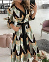 Midi Fashion Autumn Long Dress