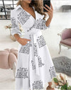 Midi Fashion Autumn Long Dress