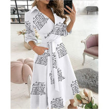 Load image into Gallery viewer, Midi Fashion Autumn Long Dress
