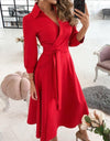 Midi Fashion Autumn Long Dress