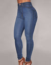 Elastic Skinny Jeans - Fashion Damsel