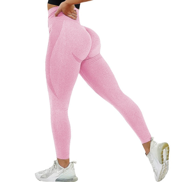 High Waist Push Up Butt Lifting  Leggings - Fashion Damsel