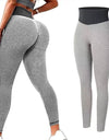 Tummy Control Scrunch Leggings - Fashion Damsel