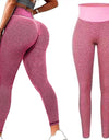 Tummy Control Scrunch Leggings - Fashion Damsel