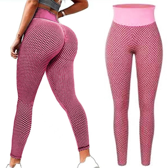 Tummy Control Scrunch Leggings - Fashion Damsel