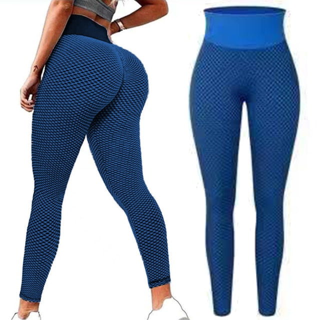 Tummy Control Scrunch Leggings - Fashion Damsel
