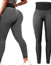 Tummy Control Scrunch Leggings - Fashion Damsel