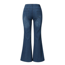 Carica l&#39;immagine nel visualizzatore di Gallery, Vintage Embroidery Flare Denim Pants
